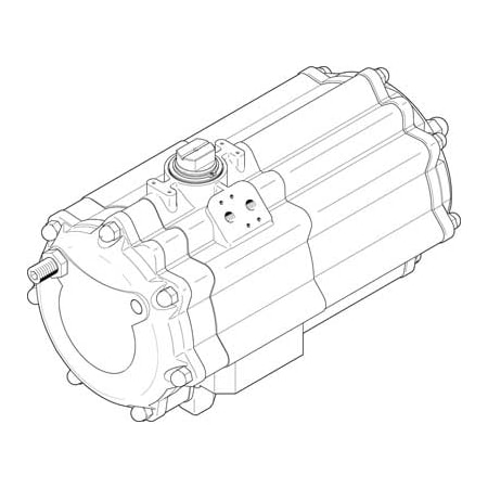 Festo Semi-Rotary Drive DAPS-2880-090-R-F16-T6 DAPS-2880-090-R-F16-T6